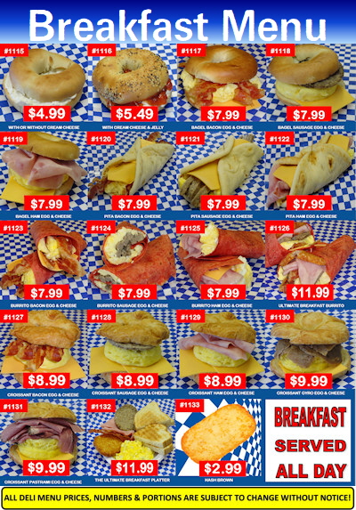 2024 Breakfast Menu LINK